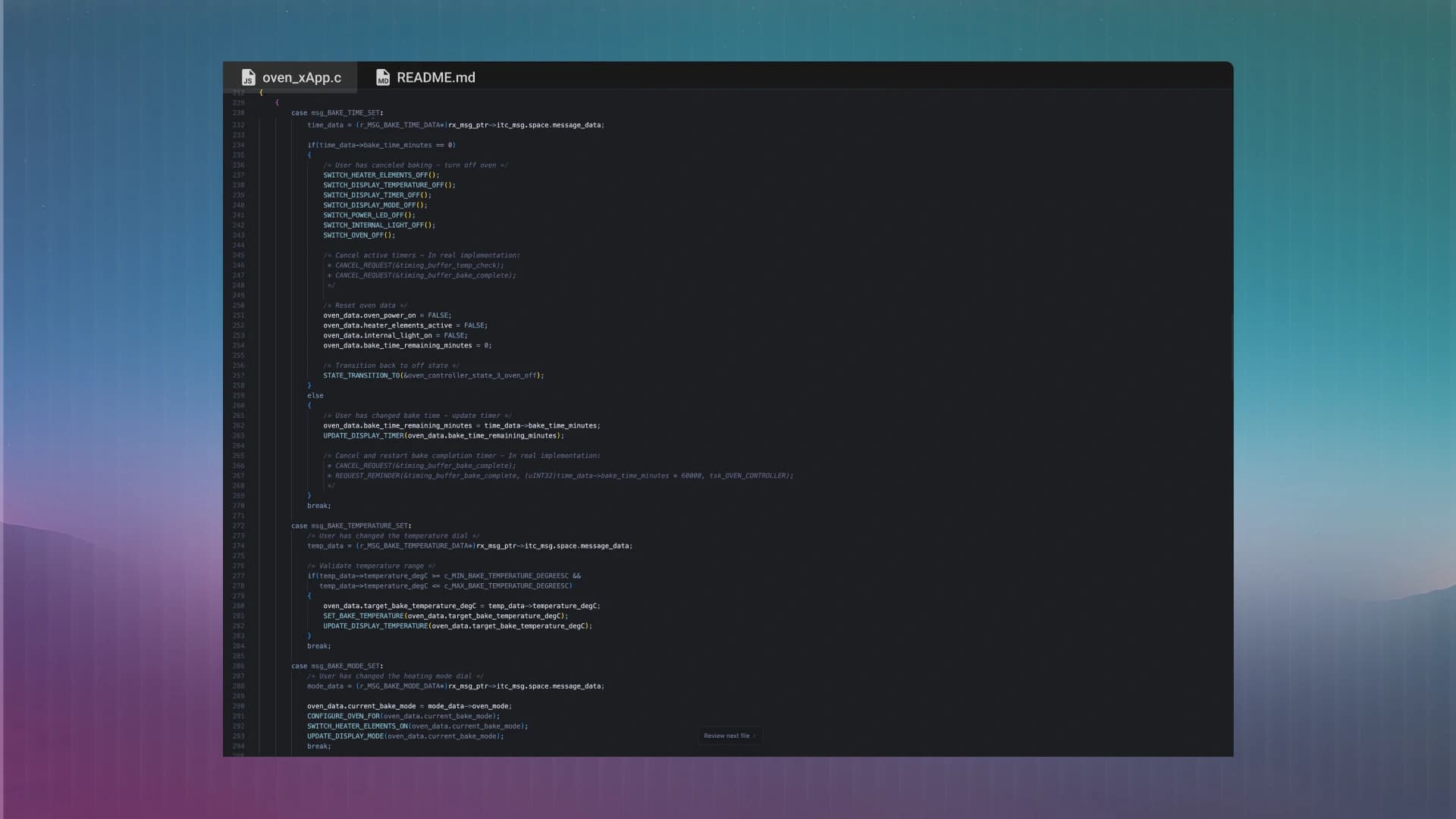 Solaros embedded systems visualization